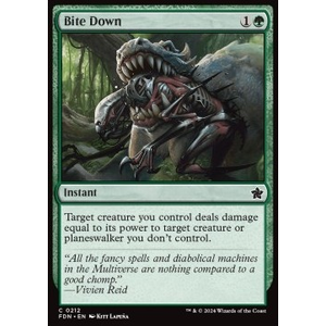 Magic löskort: Magic: The Gathering Foundations: Bite Down