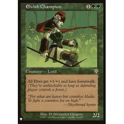 Magic löskort: The List: Elvish Champion