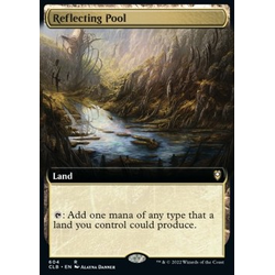 Magic löskort: Commander Legends: Battle for Baldur's Gate: Reflecting Pool (Alternative Art) (Japansk)