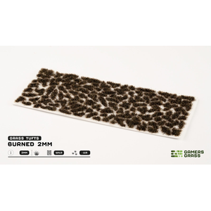 Gamer's Grass: Burned Tufts 2mm