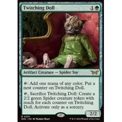 Magic löskort: Duskmourn: House of Horror: Twitching Doll