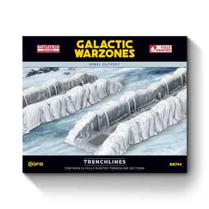 Battlefield in a Box Galactic Warzones: Rebel Outpost - Trenchlines