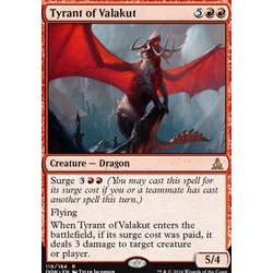 Magic löskort: Oath of the Gatewatch: Tyrant of Valakut