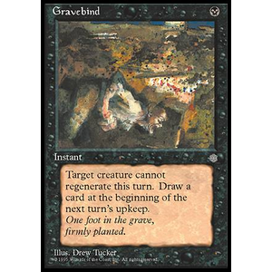 Magic löskort: Ice Age: Gravebind