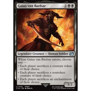 Magic löskort: Magic: The Gathering - FINAL FANTASY: Gaius van Baelsar