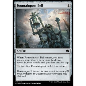 Magic löskort: Bloomburrow: Fountainport Bell