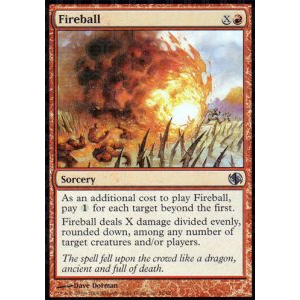 Magic löskort: Duel Decks: Jace vs Chandra: Fireball