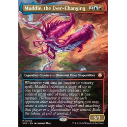 Magic löskort: Commander: Secrets of Strixhaven: Muddle, the Ever-Changing (Foil)