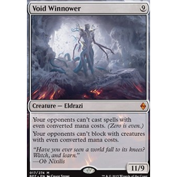 Magic löskort: Battle for Zendikar: Void Winnower (Foil)