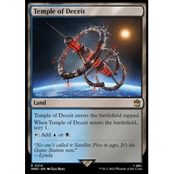 Magic löskort: Universes Beyond: Doctor Who: Temple of Deceit