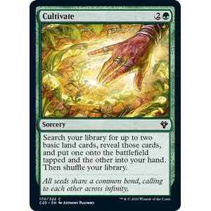 Magic löskort: Commander 2020: Cultivate