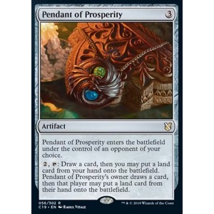 Magic löskort: Commander 2019: Pendant of Prosperity