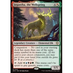 Magic löskort: Magic: Commander: Lorwyn Eclipsed: Jegantha, the Wellspring
