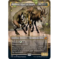 Magic löskort: Ikoria: Lair of Behemoths: Nethroi, Apex of Death (alternative art)