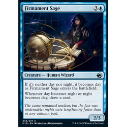 Magic löskort: Innistrad: Midnight Hunt: Firmament Sage
