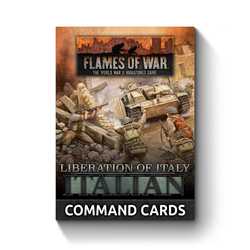 Flames of War: Liberation Of Italy - Italian Command Card Pack (Axis and Allied)