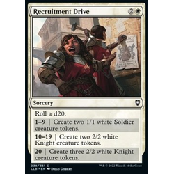 Magic löskort: Commander Legends: Battle for Baldur's Gate: Recruitment Drive