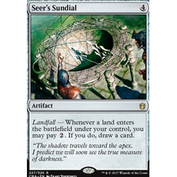 Magic löskort: Commander Anthology: Seer's Sundial