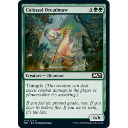 Magic löskort: Core Set 2021: Colossal Dreadmaw (Foil)