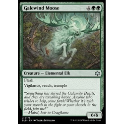 Magic löskort: Bloomburrow: Galewind Moose (Foil)