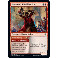 Magic löskort: Throne of Eldraine: Embereth Shieldbreaker