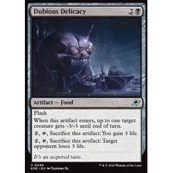 Magic löskort: Edge of Eternities: Dubious Delicacy