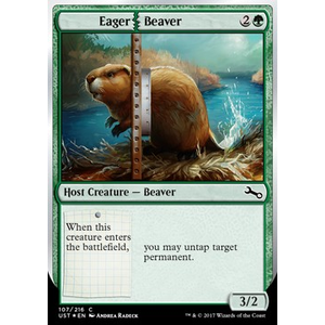 Magic löskort: Unstable: Eager Beaver