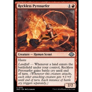 Magic löskort: Modern Horizons 3: Reckless Pyrosurfer