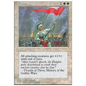 Magic löskort: 4th Edition: Morale
