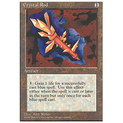 Magic löskort: 4th Edition: Crystal Rod