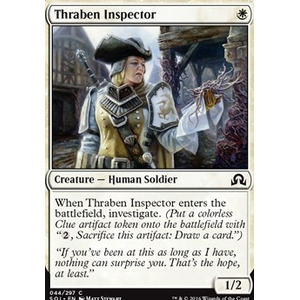 Magic löskort: Shadows over Innistrad: Thraben Inspector (Foil)