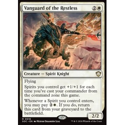 Magic löskort: Commander: Secrets of Strixhaven: Vanguard of the Restless