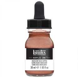 Acrylic Ink: Iridescent Rich Copper (30ml)