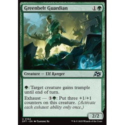 Magic löskort: Magic: Aetherdrift: Greenbelt Guardian (Foil)
