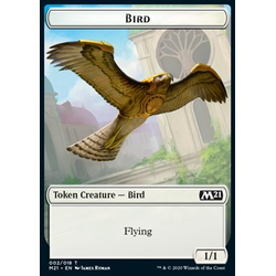 Magic löskort: Core Set 2021: Bird Token