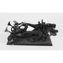 Dark Elves: Cold One Chariot (Plast, Inkomplett)