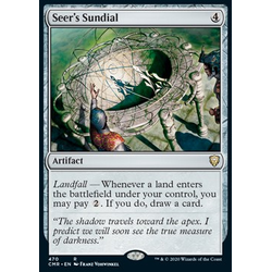 Magic löskort: Commander Legends: Seer's Sundial