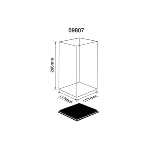 Display Case 117X117X206 mm