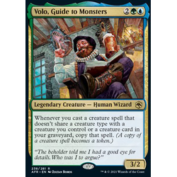 Magic löskort: Adventures in the Forgotten Realms: Volo, Guide to Monsters
