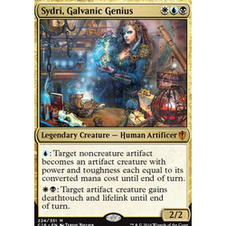 Magic löskort: Commander 2016: Sydri, Galvanic Genius