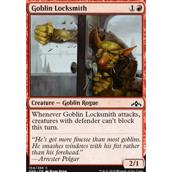 Magic löskort: Guilds of Ravnica: Goblin Locksmith