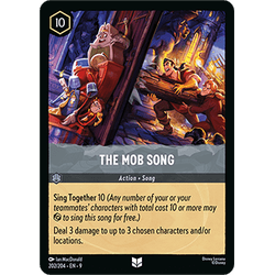 Lorcana Löskort: Fabled: The Mob Song (Foil)