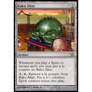 Magic löskort: Betrayers of Kamigawa: Baku Altar