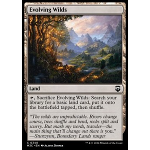 Magic löskort: Commander: Modern Horizons 3: Evolving Wilds