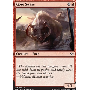 Magic löskort: Fate Reforged: Gore Swine