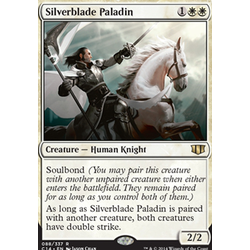 Magic löskort: Commander 2014: Silverblade Paladin