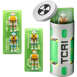 Turtles - Ooze Canister GITD SDCC 2020 ReAction - 4-Pack