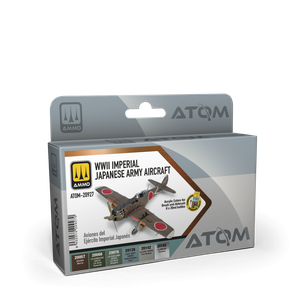 ATOM WWII Imperial Japanese Army Aicraft Set 6x20 ml