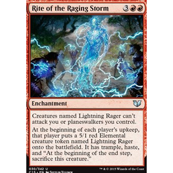Magic löskort: Commander 2015: Rite of the Raging Storm