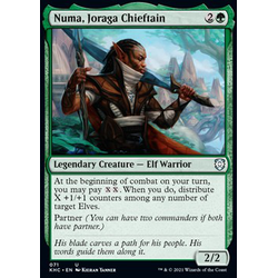 Magic löskort: Kaldheim Commander: Numa, Joraga Chieftain